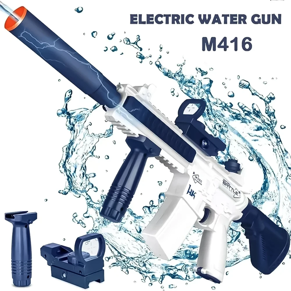 M416 electric water gun fully automatic shooting toy beach outdoor entertainment children\'s and adult gifts