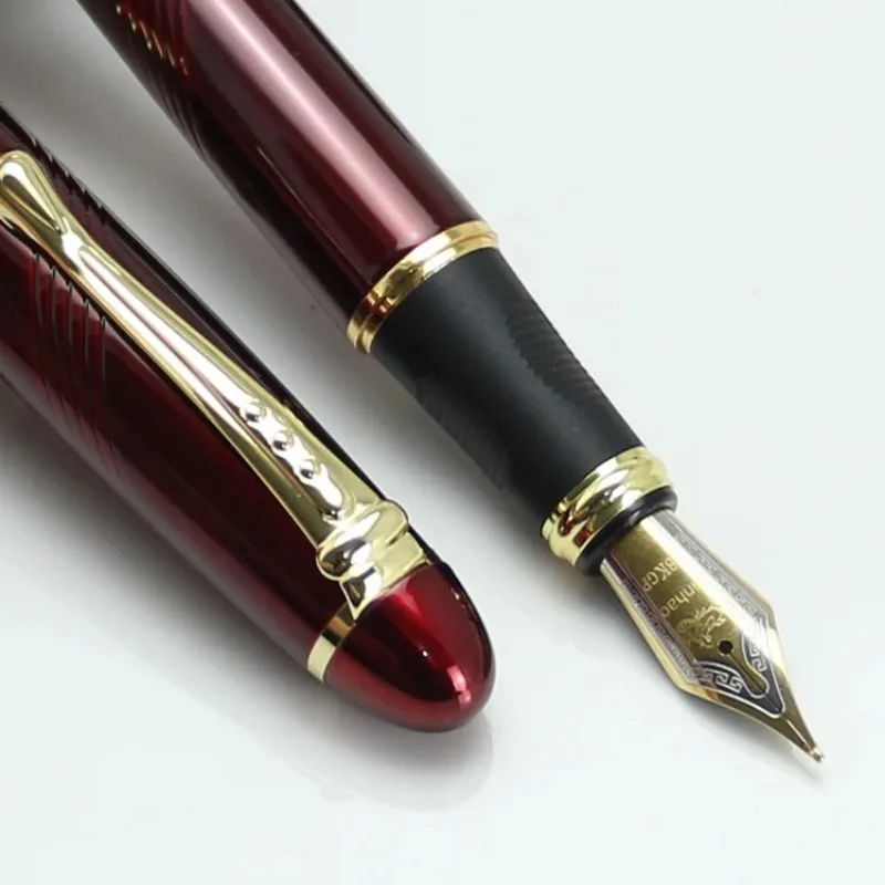 Jinhao X450 Rose En Gouden B Penpunt Vulpen Twist Briefpapier School & Kantoor Schrijfpennen