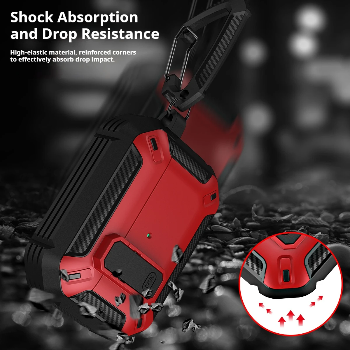 Luxury Switch Earphone Case For Airpods Pro 3 Generation Case Shockproof Cover For Apple AirPods Pro3 Cases Accessories Keychain