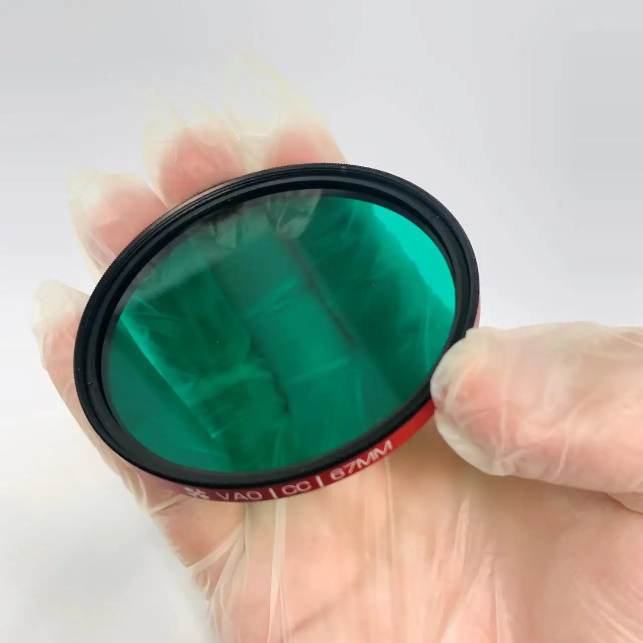 緑色のフィルターガラスlb3カメラレンズ,フレームリング付きカメラレンズ,複数のサイズ,52mm