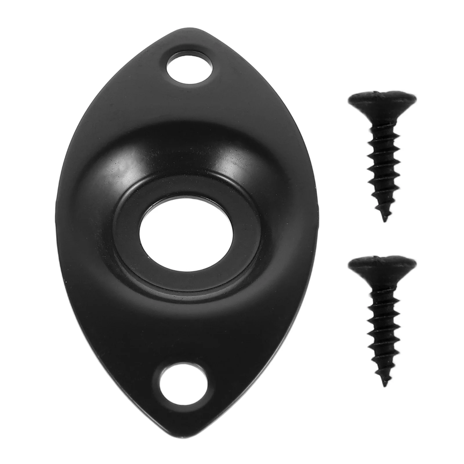 

1Set Cat Eye Electric Guitar Output Socket Plate Durable Replacement Bass Guitar Jack Cover Accessory Plate Jack