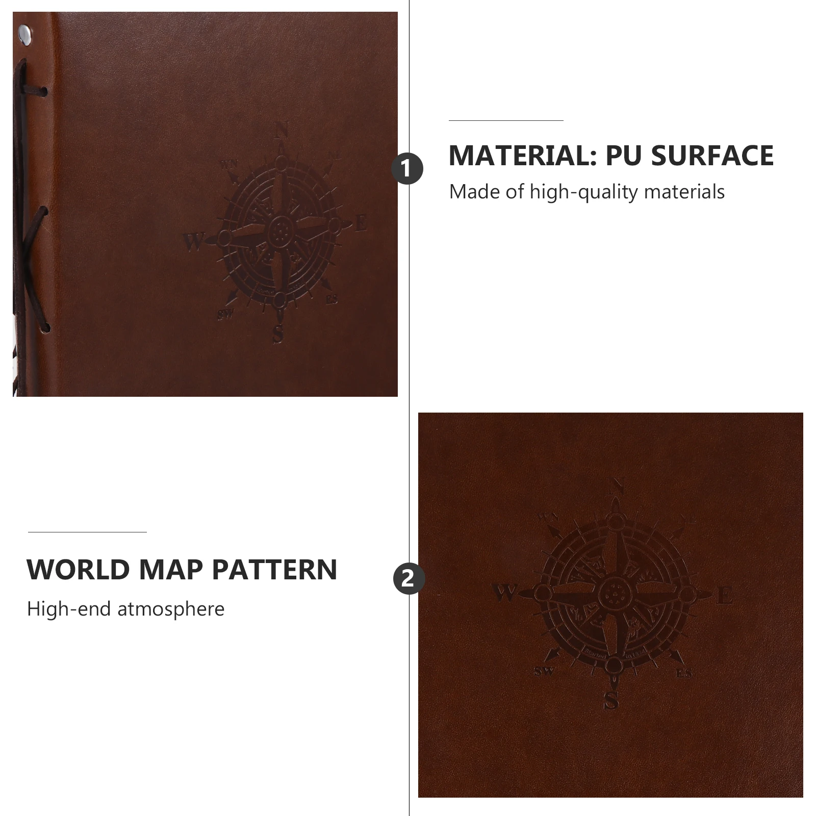 ألبوم صور ريترو كتاب القصاصات خمر بو الشعرية DIY صورة الذاكرة اليدوية ذاتية اللصق