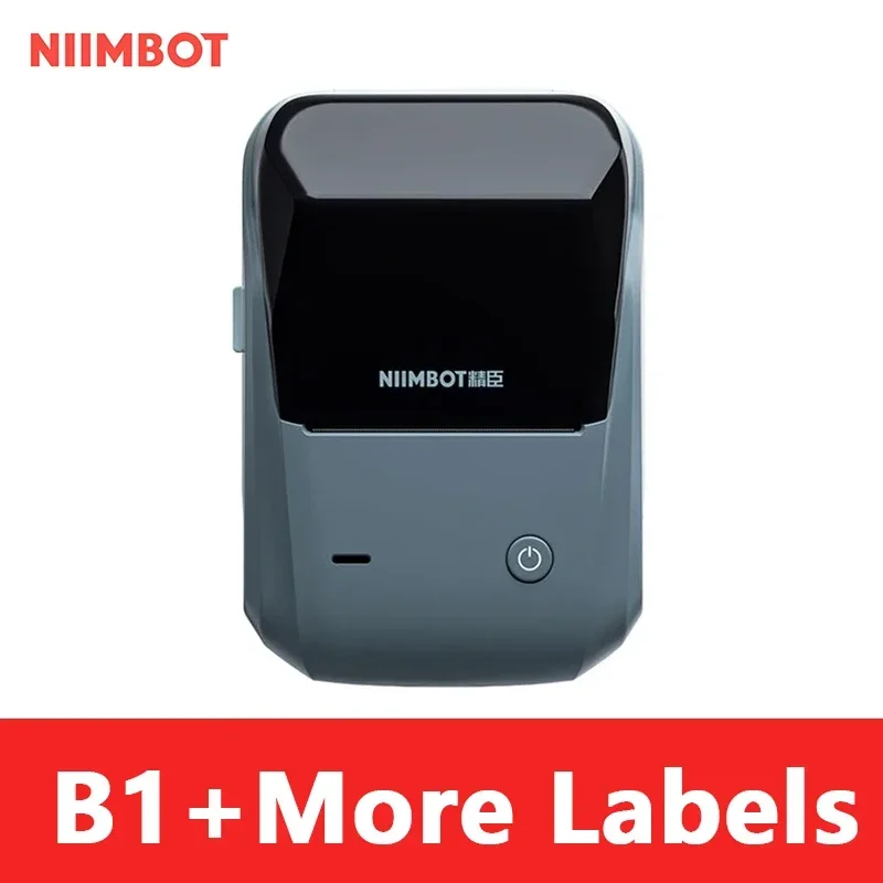 Niimbot B1 Thermal Label Printer Portable Bluetooth Wireless Handheld Printer Self-adhesive Sticker Maker Price Barcode