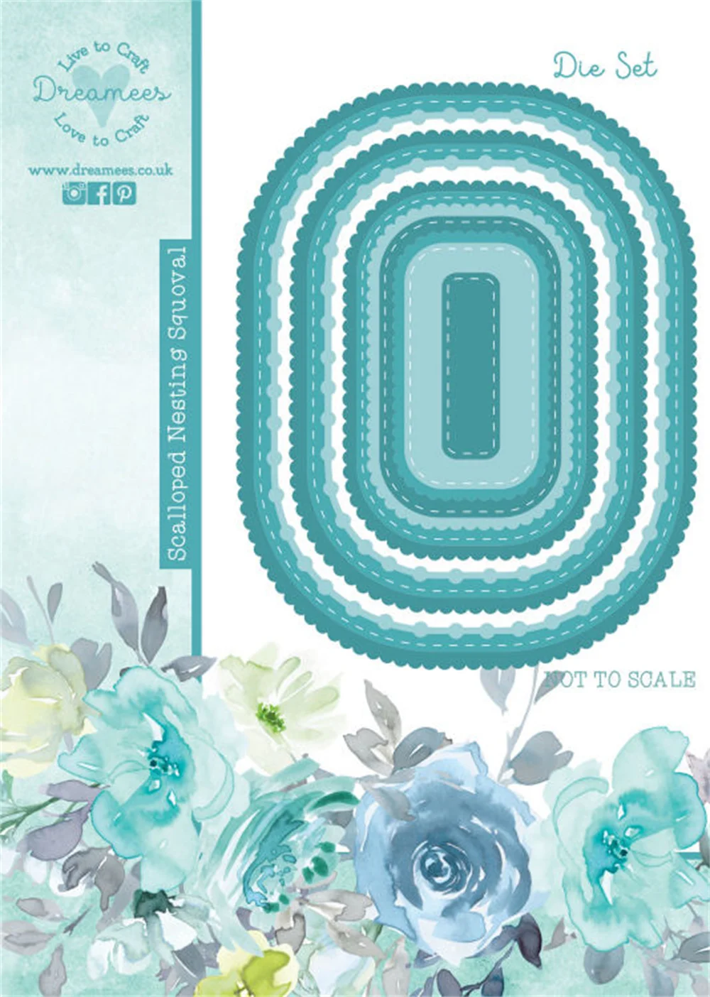 Bonbon Blossoms Pretty Pearls Nesting Corner Arch Die Set Metal Cutting Dies Stamps DIY Scrapbook Diary Card Mold March 2026 New
