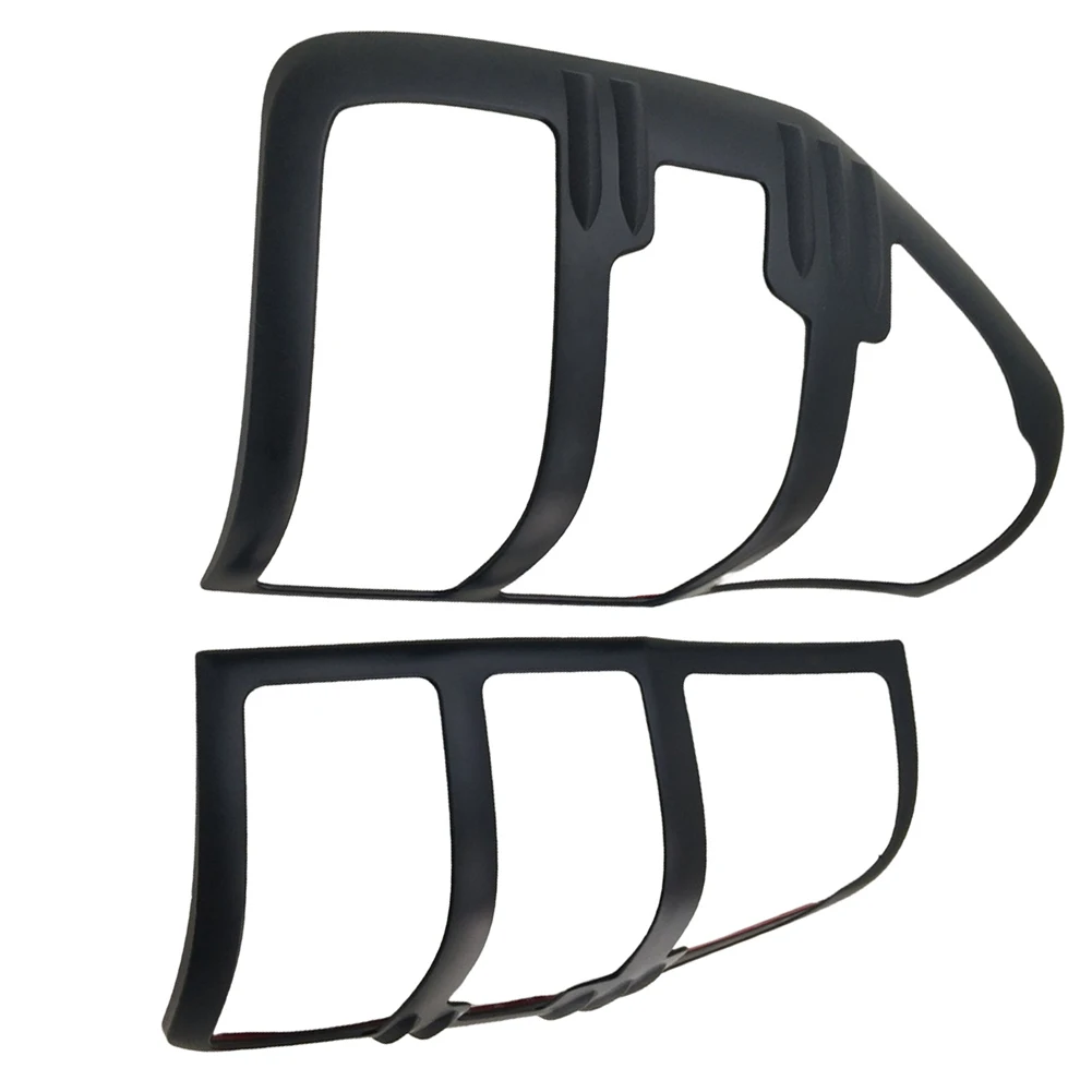 For Ford For Ranger 2012 to 2023 Rear Tail Light Cover Protector Set Direct Fit Replacement for Left and Right Tail Lamp
