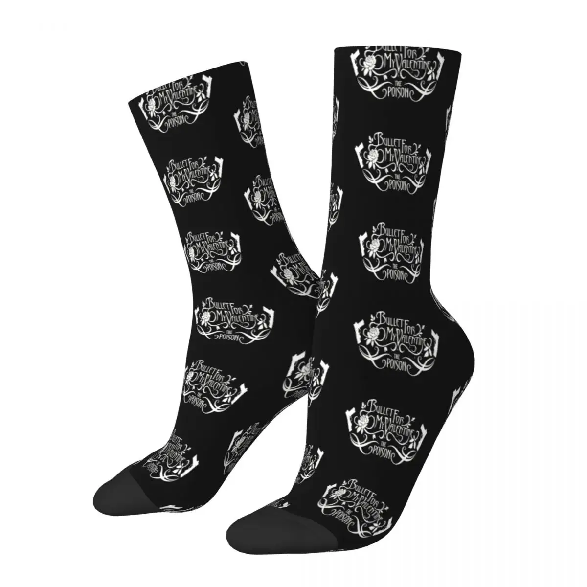 

Bullet For My Valentine Heavy Metal Band Best Socks Male Mens Women Winter Stockings Hip Hop