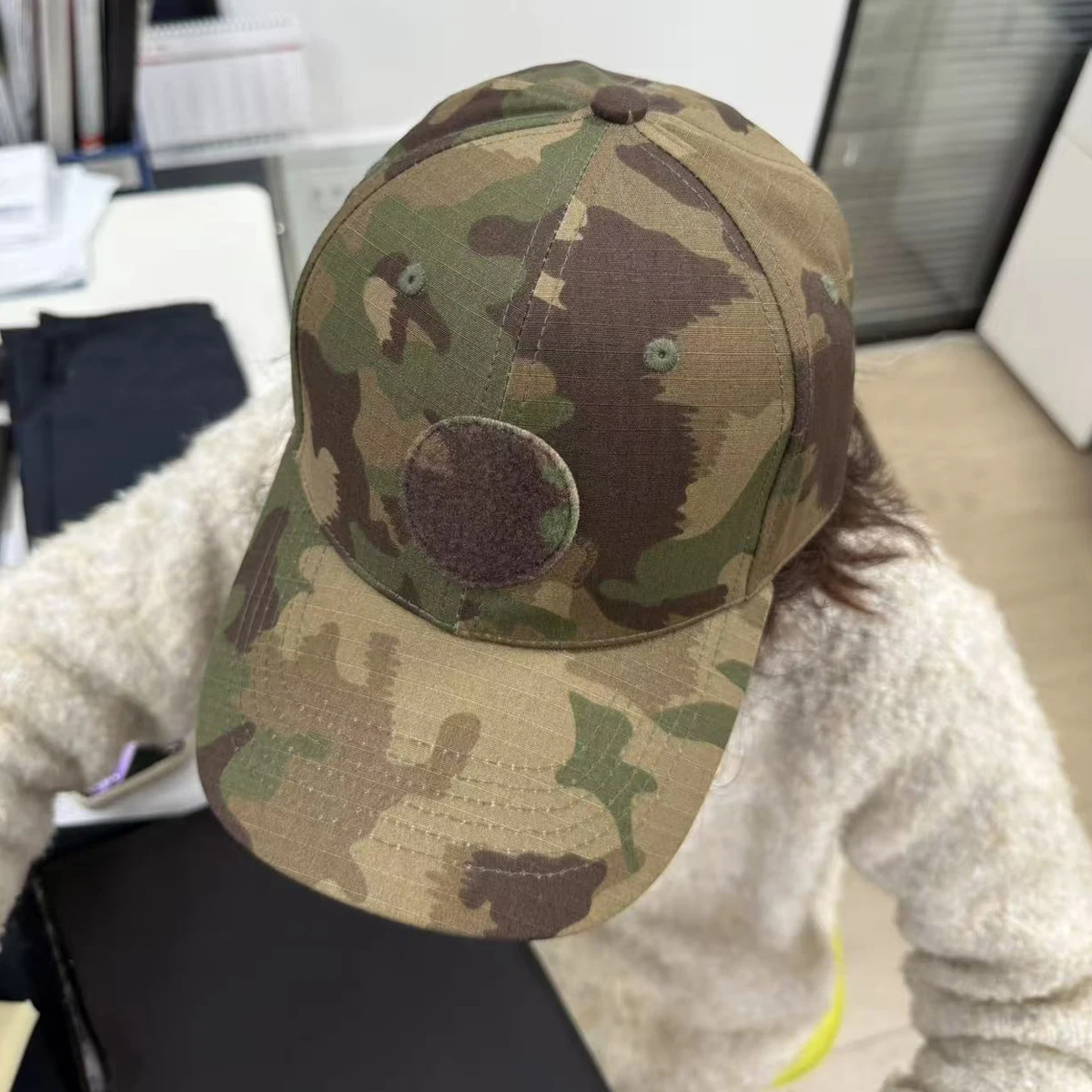 Outdoor baseball cap Switzerland TAZ16 camouflage baseball cap