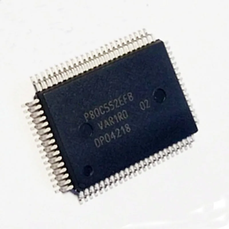 10pcs/Lot   P80C552EFB QFP-80