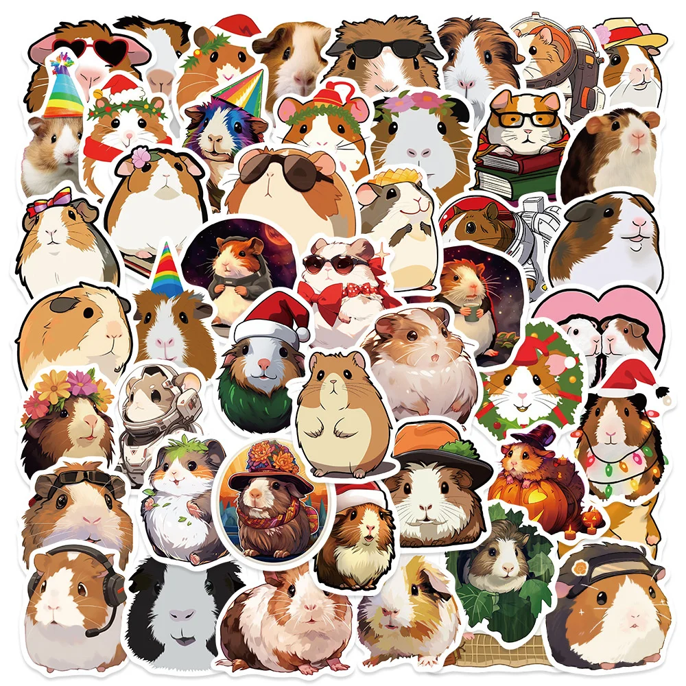 10/30/50PCS New INS Animals Sticker Series Cartoon Creative Graffiti Helmet iPad moto bagaglio sedia decorazione all'ingrosso