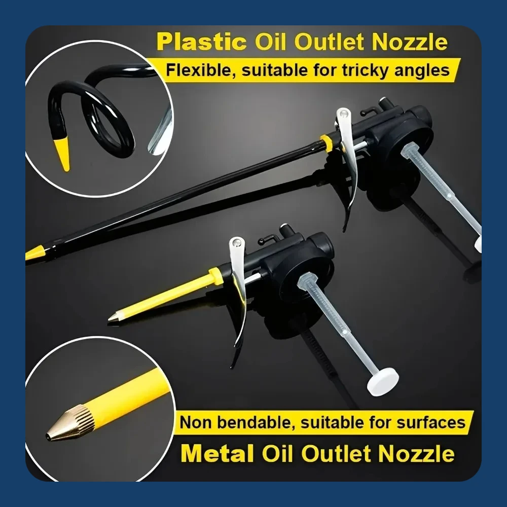 جديد 250 مللي علبة زيت شفافة مزيتة زيت التشحيم آلة بلاستيكية مضخة ارتفاع ضغط مضخة مزيتة الشحوم بندقية