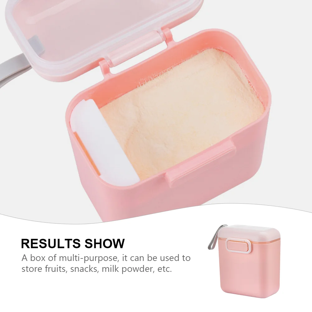 Portable Milk Powder Box Food Containers Case Outdoor Baby Silica Gel Pp for Dispenser Travel