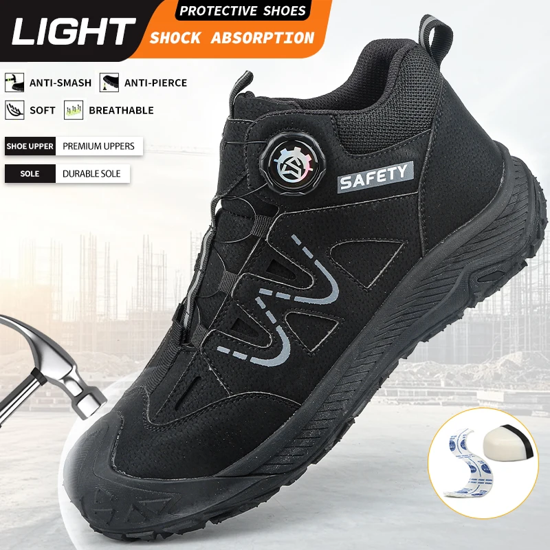 Mechanical Assembly, Logistics Handling, Anti-Kick Safety Shoes, Protective Shoes, Work Shoes, Anti-Smashing, Anti-Puncture