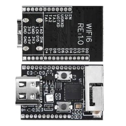ESP32-C6 Bluetooth WiFi Development Board 2.4 GHz WiFi 6 Bluetooth Zigbee 3.0 Low Power RISC-V 32-Bit ESP32-C6 BT WiFi Module
