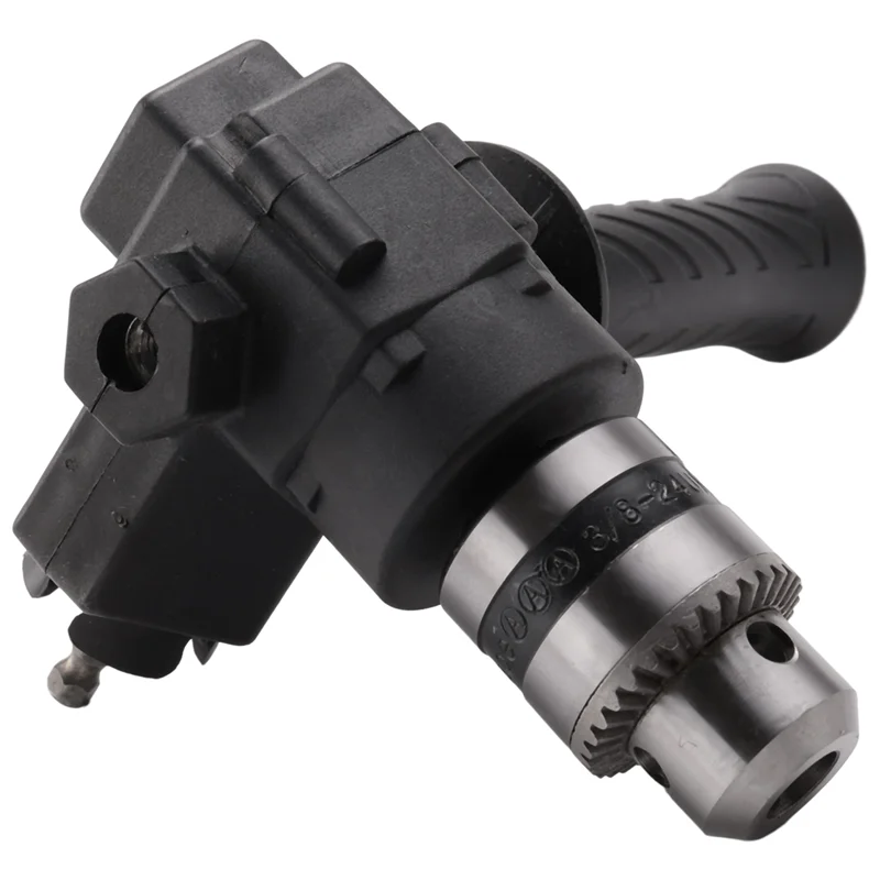 N84R 90 Degree Handle Right Angle Bend Extension Chuck Drill Adapter Power Tool Accessories
