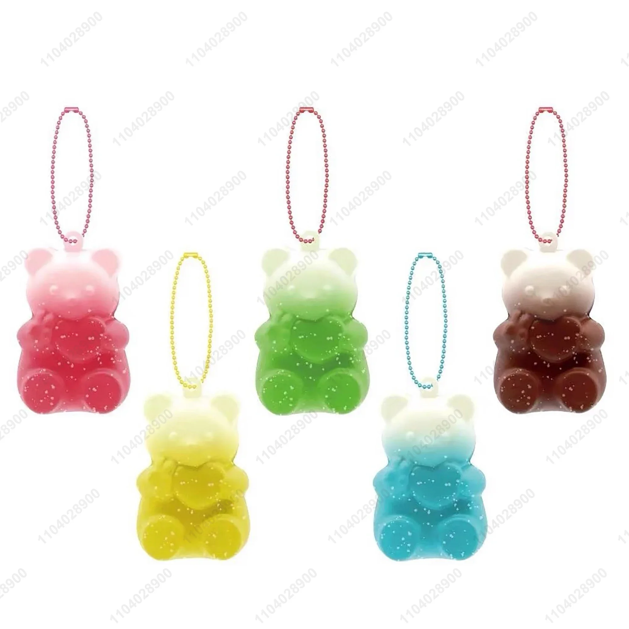 Gummy Bear Slow Rising Squishy Gummy Bear Candy Slow Rebound Squeeze Toy Stress Release Stress Hand Relax Toy