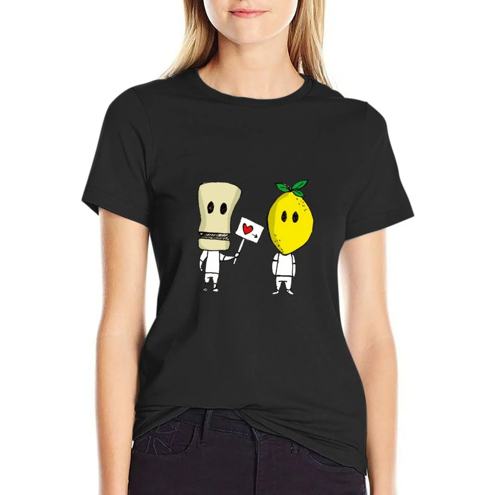 Lemon Love T-Shirt cute tops cute clothes korean fashion tops cropped t shirts for Women