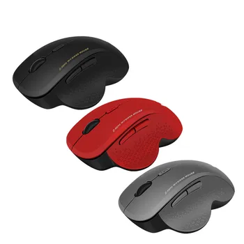 샤오미 미지아 무선 듀얼 모드 마우스, 인체공학적 블루투스, USB 사이드 버튼, 휴대용 노트북용 미니 무선 마우스