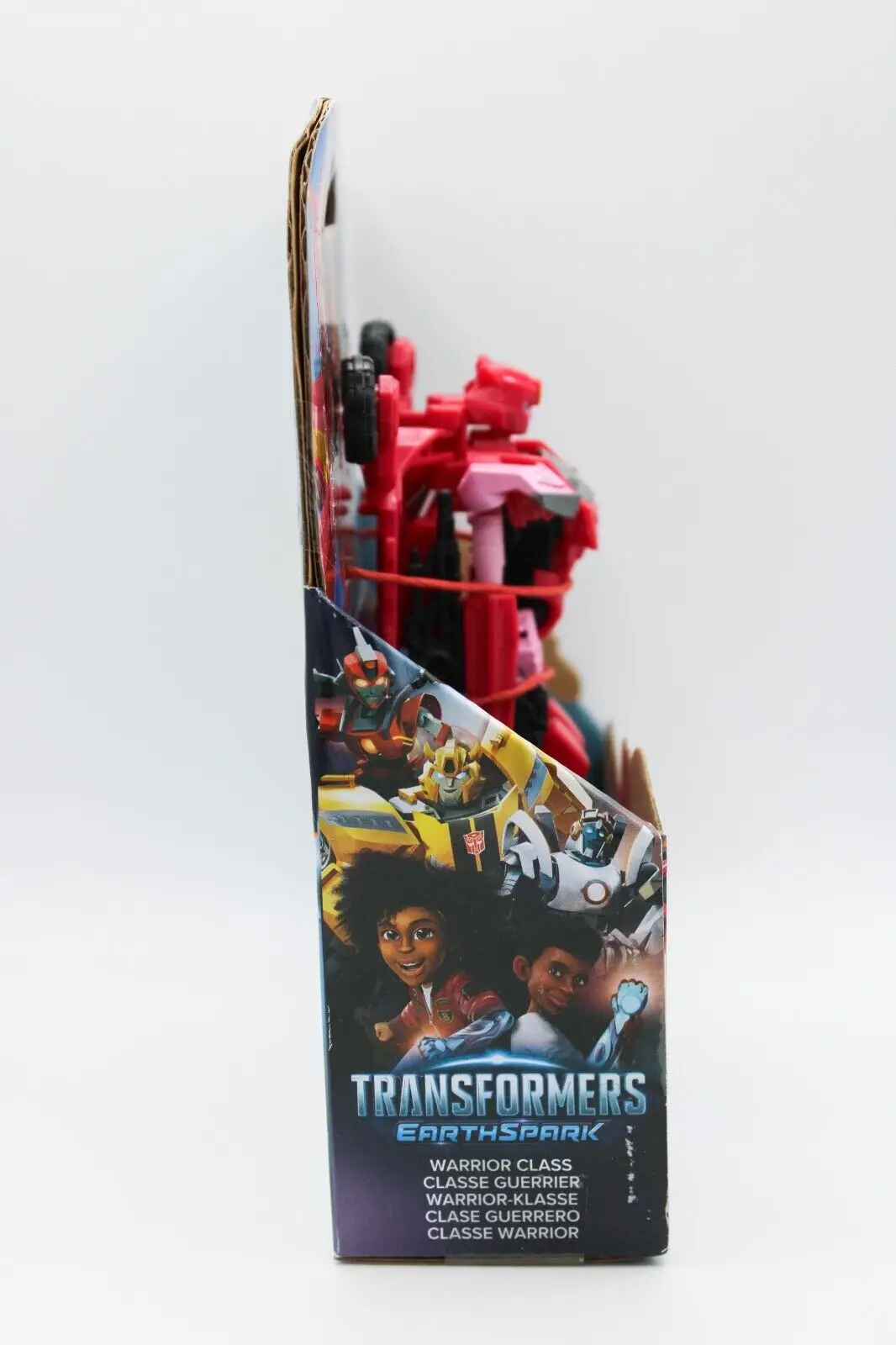 Hasbro Transformers EarthSpark Warrior Class Elita-1 Regalo giocattolo con action figure da 5 pollici