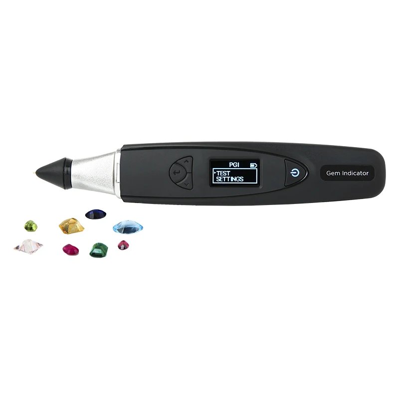 

Presidium Gem Indicator Handheld Digital Colored Gemstones Tester 0.45mm Probe Tip for 31 Different Types Gems Distinguisher