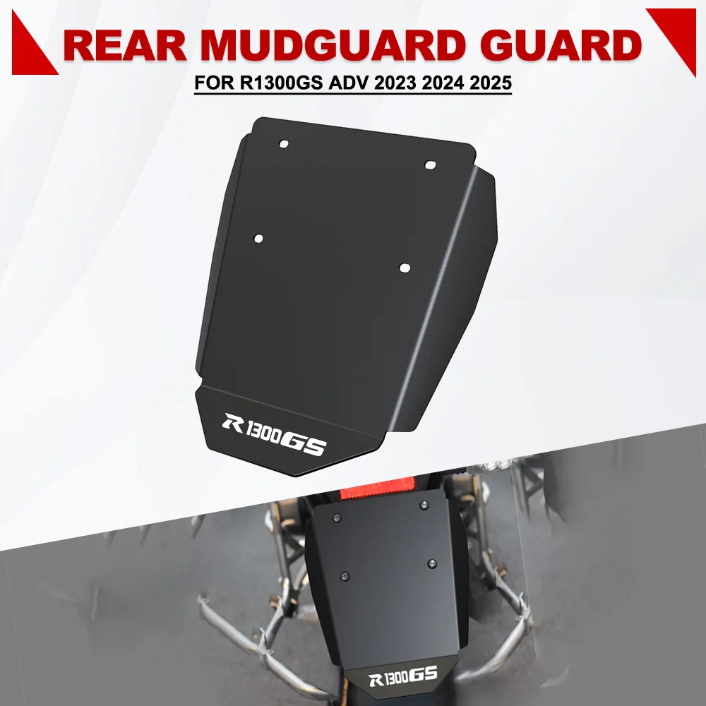 

FOR BMW R1300GS 2023-2024-2025 R1300 GS Adventure / Adv Motorcycle License Plate Rear Fender Splash Guard Number Holder Mount