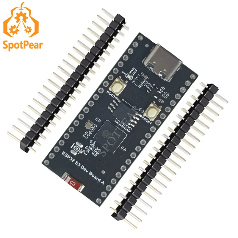 

ESP32 S3 Core Board Bluetooth/WiFi Development Board Port&Size Compatible with Raspberry Pi Pico