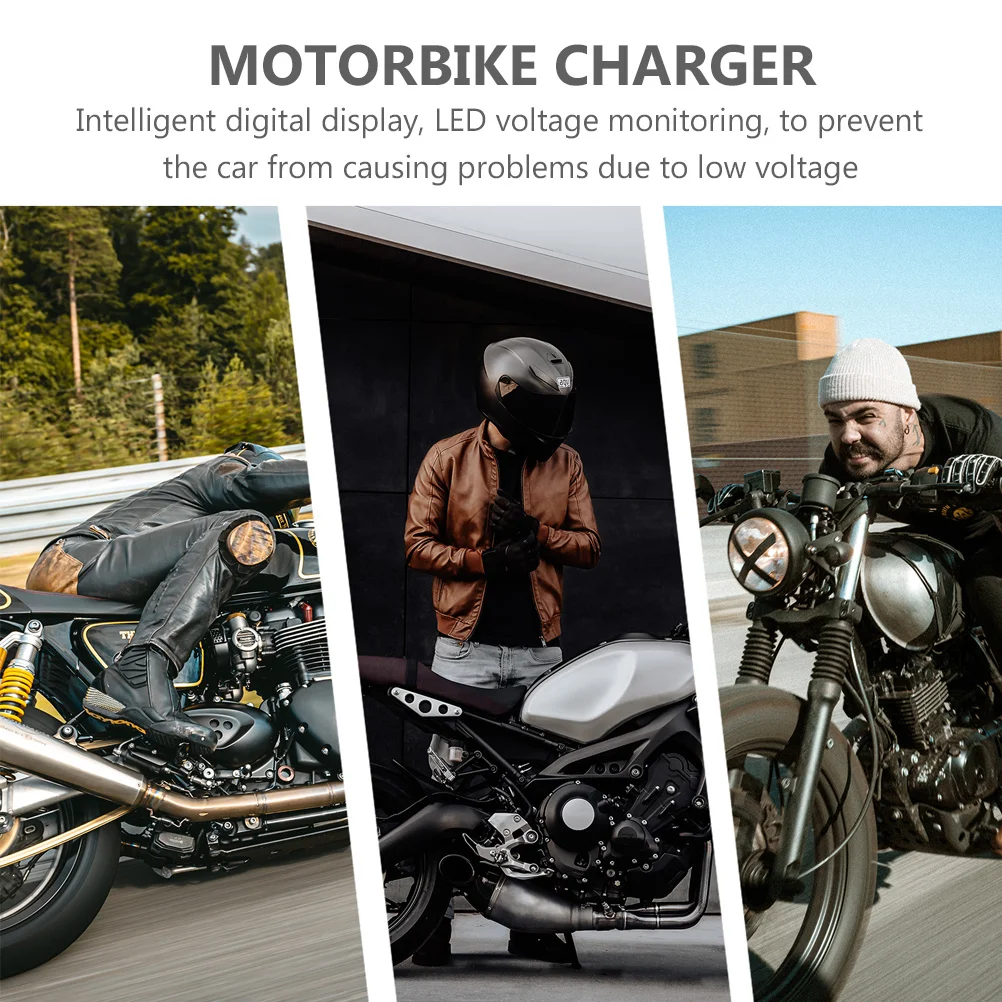 

Motorbike Dual Port Fast ABS Copper Handlebar Mount Phone Navigator Charging Device Waterproof Intelligent