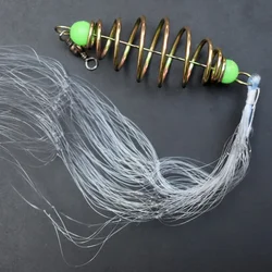 ZWICKE Fischernetz Falle Mesh Leuchtende Perle Netting Fisch Net Tackle Kupfer Shoal Cast Gill Netze Frühling Sommer Fischernetze