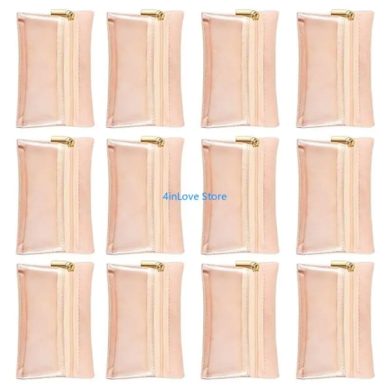 

T4MD 12 штук ювелирных украшений с коллекцией на молнии для эффективного хранения путешествий