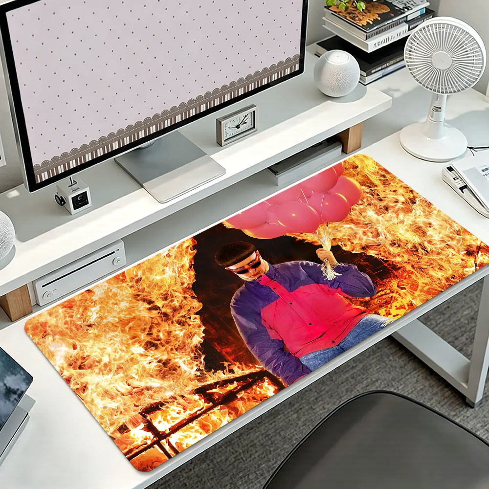 Singer Rapper O-Oliver Tree Alone Mouse Pad Non-slip Thickened MousePad Student Cushion Large Writing Gaming Lockedge Office