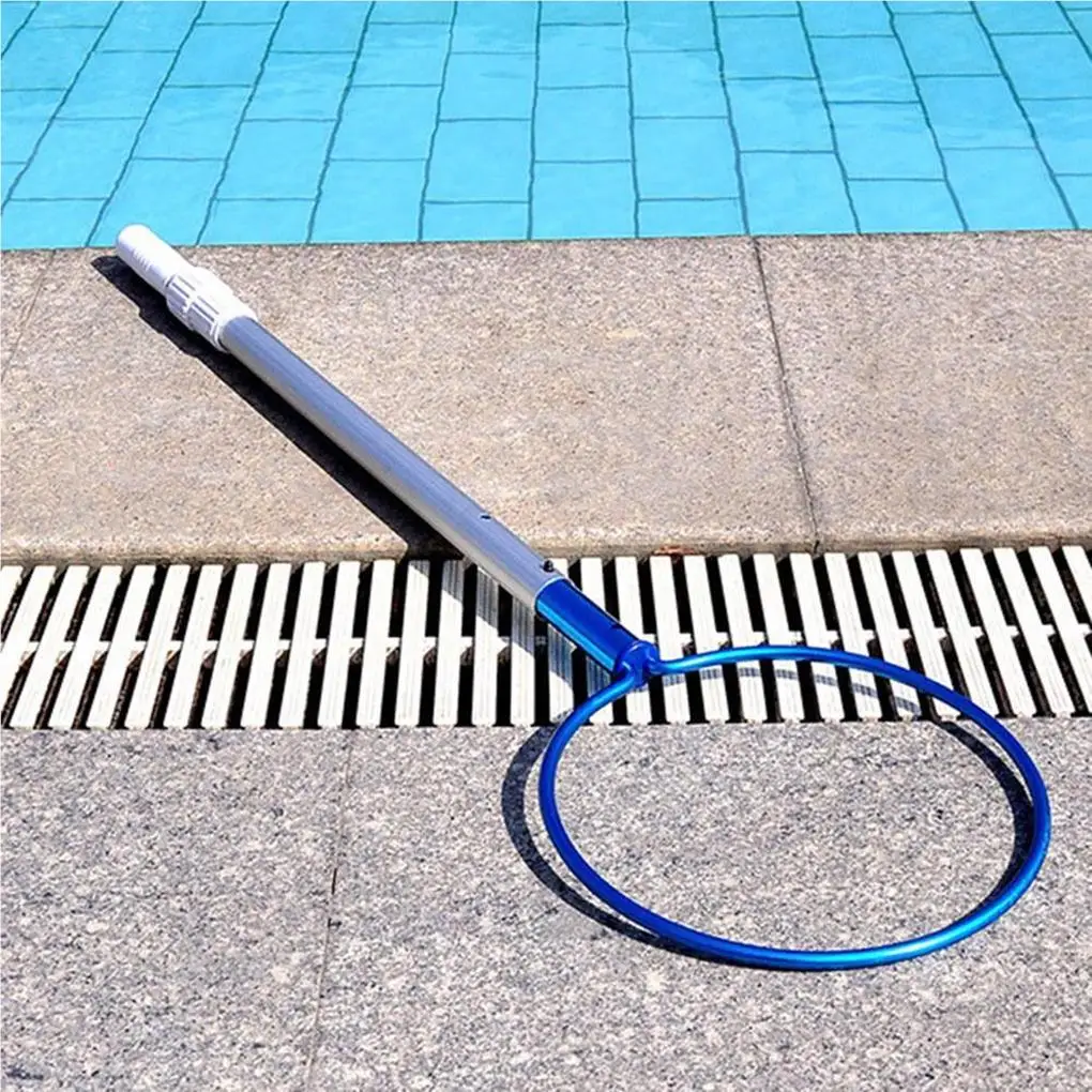 Gancho de seguridad para piscina, accesorios de protección corporal, aleación de aluminio, anillo salvavidas, ganchos redondos de emergencia, accesorio deportivo para agua