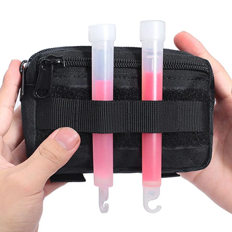 Oxford Cloth Molle EDC Waist Pack Utility Hip Fanny Pouch Portable Storage Bag Men Camping Hunting Outdoor Carry Accessory