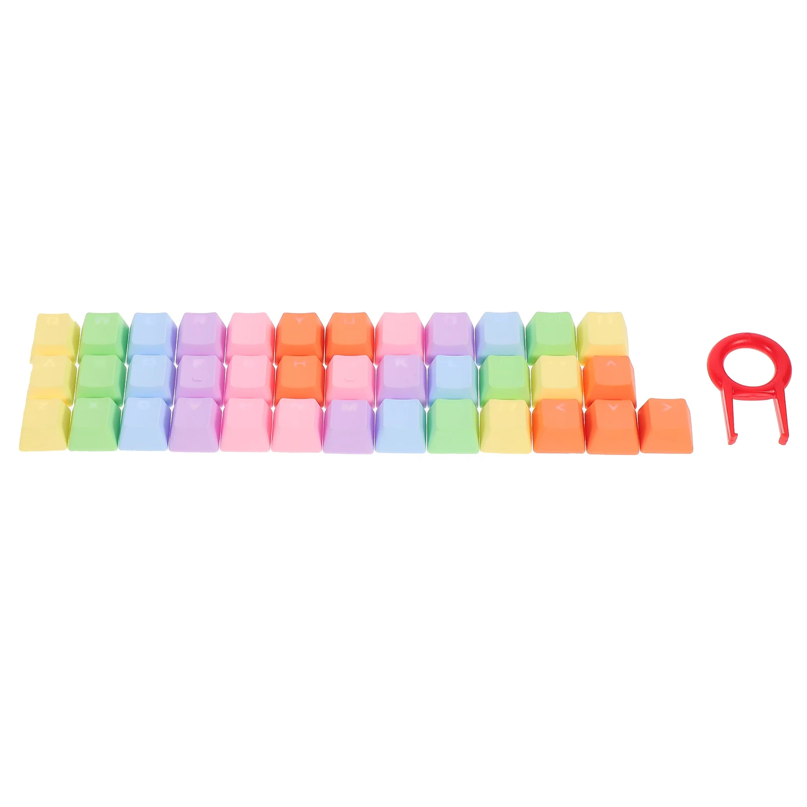 1 set di copritasti Pbt Set tastiera meccanica premium Sostituisci kit di copritasti Fornitura di tastiera colorata chic Accessori fai da te