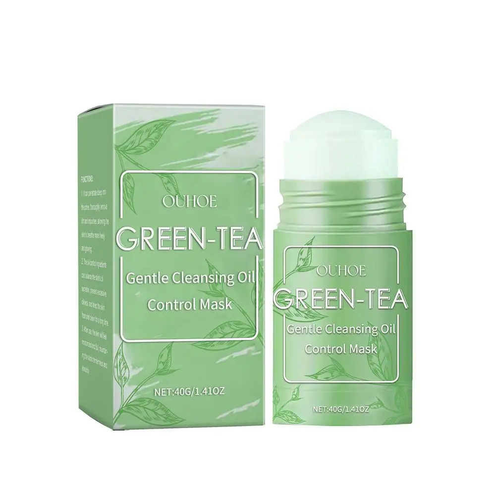 Té verde, limpieza profunda, disipa el acné, marca de imperfecciones, barro hidratante, elimina la película, espinillas, manchas de acné, O0h4