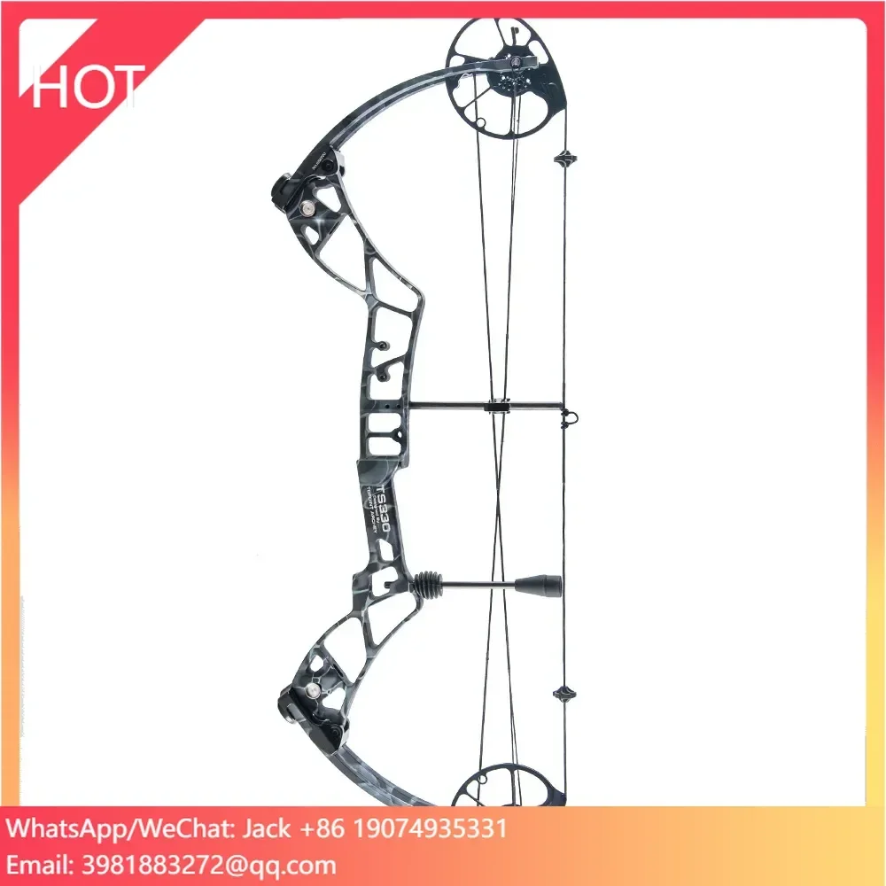 TOPOINT ARCHERY Compound Bow TS330 Hunting Bow CNC Milling Left And Right Handed Bare Bow