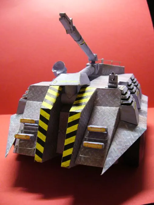 Stargate SG1 Drone Vehicle M.A.L.P. DIY PAPER Model Kit Handmade Toy Puzzles