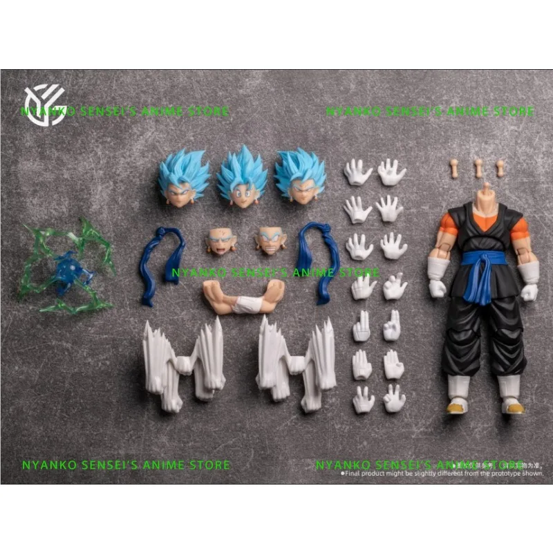 YGmw Toys Longying Vegito لعبة دراغون بول OC007/OC008 SHF 1/12 مقياس عمل الشكل نماذج أنيمي لعبة دمية هدية تحصيل #2