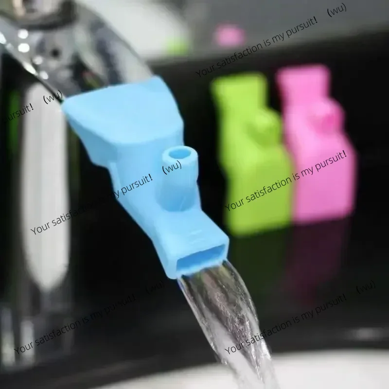ZOCI-Silicone Faucet Extender,Water Saving Extension Tap Filter Nozzle Adapter Bathroom Kitchen Sink Hand Washing Accessorie