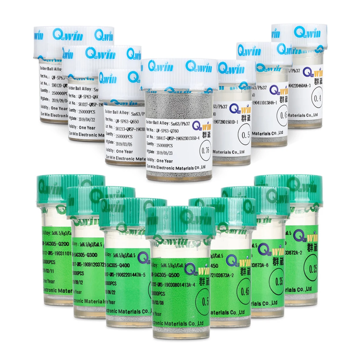 BGA Solder Balls Reballing 250,000 Pcs/Bottle for Mobile Phone Repair BGA Soldering Tools Tin Beads Soldering
