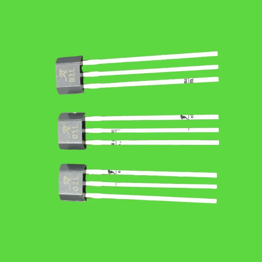 10PCS/ A01L Unipolar Magnetic Hall Switch Element A1101LUA-T 01L Hall Sensor High Temperature Resistance