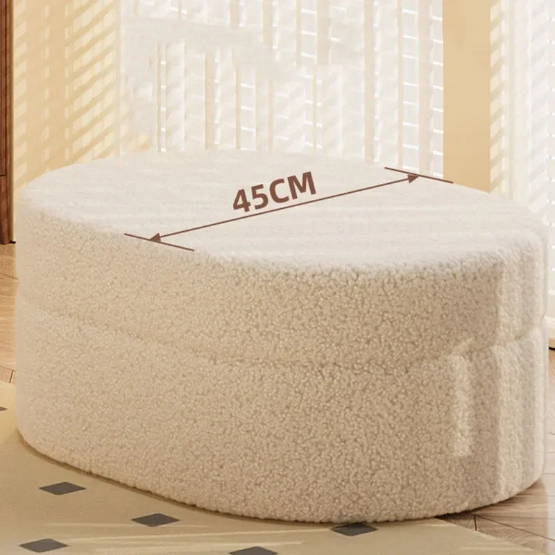 Cheap Storage Dining Kitchen Stool Round Interior Living Room Low Dining Table Stool Lightweight Taburete Furniture Home