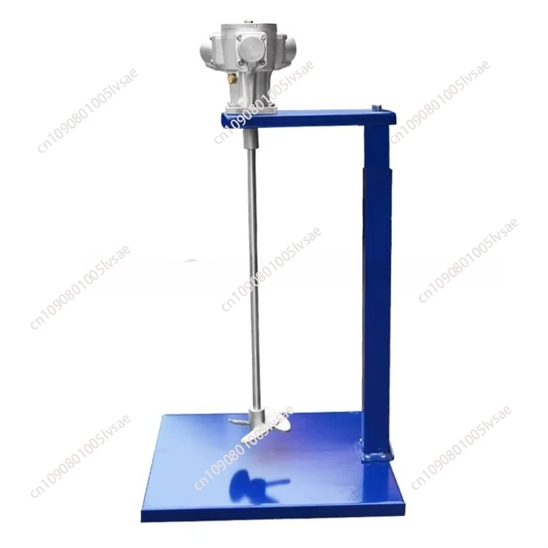 

Промышленный смеситель для порошковой краски, 50-галлонный подъемник для перемешивания чернил, клей, водяной пневматический смеситель с подставкой для мешалки