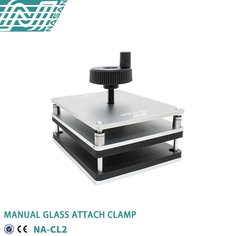 Naan NA-CL2 penjepit terpasang kaca Manual Universal casing ponsel penutup belakang layar LCD perlengkapan pemeliharaan kaca belakang