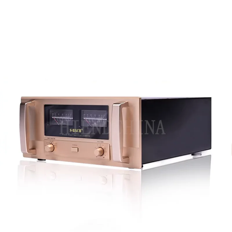 S-BACH Amp HIFI Co-py Clone E-800PRO Zweikanal-Klassestransformator 2.0 Hochleistungskombinator 200 W* 2/8 Ohm/ 360 W * 2/4 Ohm