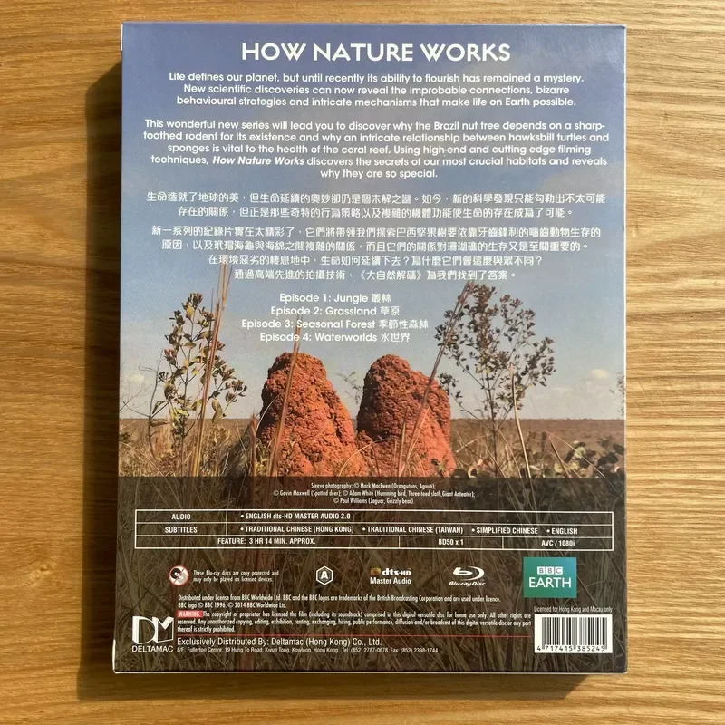Natural Operation Blu-ray Hong Kong Version Paper Cover Brand New