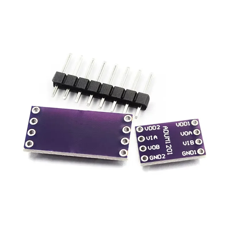 MCU1201 ADUM1201ARZ Module Dual-Channel Signal Magnetic Isolator Replacing Optocoupler Module