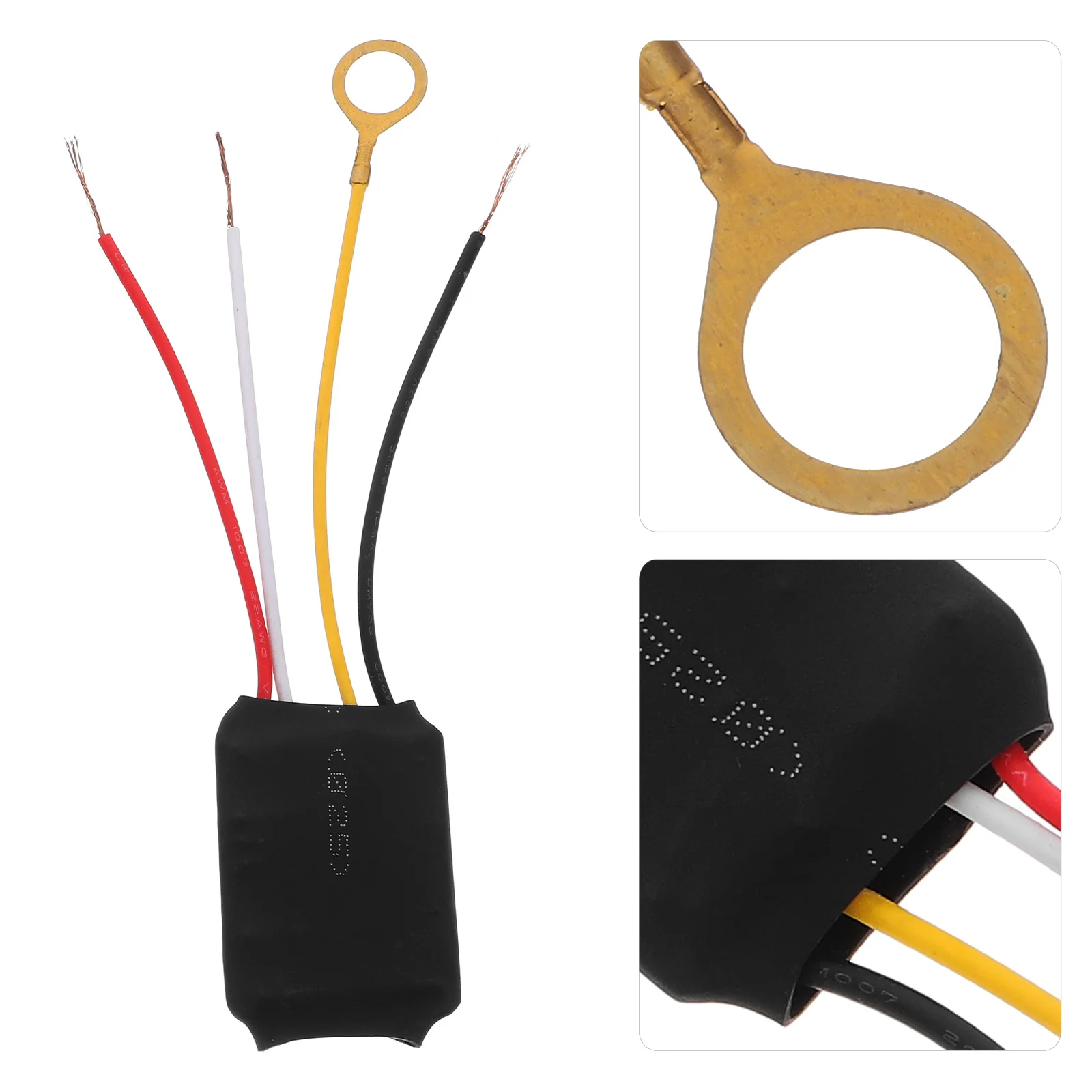 

2pcs Touch Control Module Desk Lamp Touch Sensor Dimmer Switch Diy Heat Shrink Tubing Included Replacement Part For Bedside Lamp