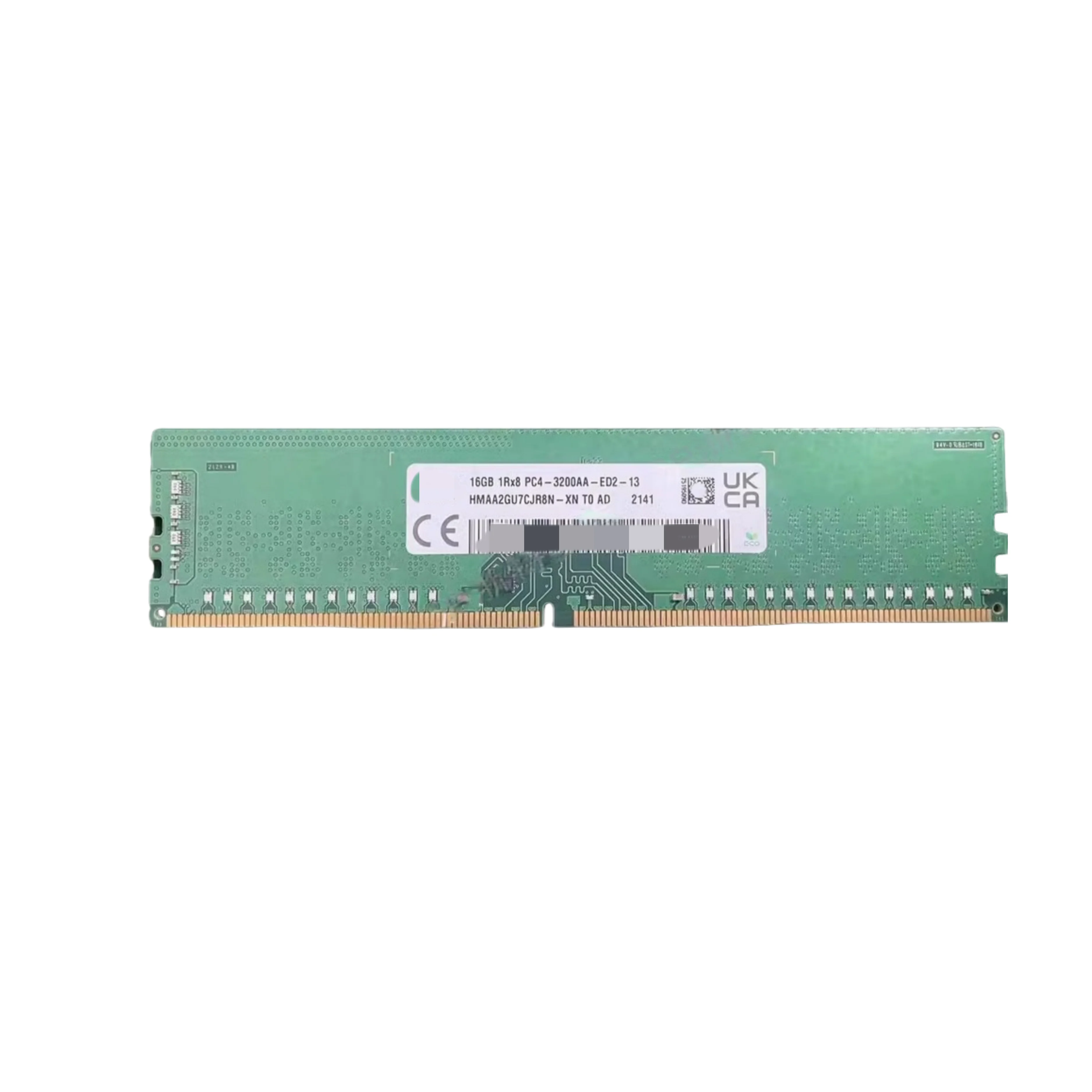 

HMAA2GU7CJR8N-XN 16GB 1Rx8 PC4-3200AA-ED2 ECC