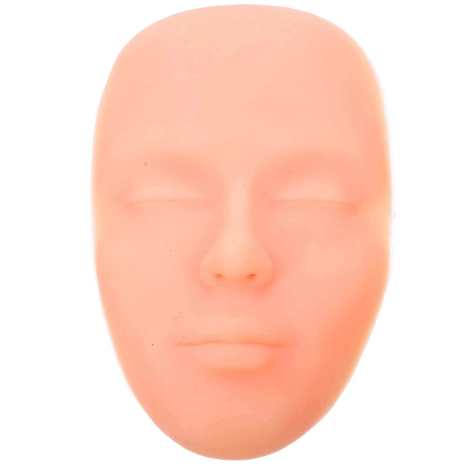 

Силиконовый макияж для лица для бровей, губ, татуировки глаз, тренировка азиатской кожи, реалистичная текстура, съемная голова манекена для