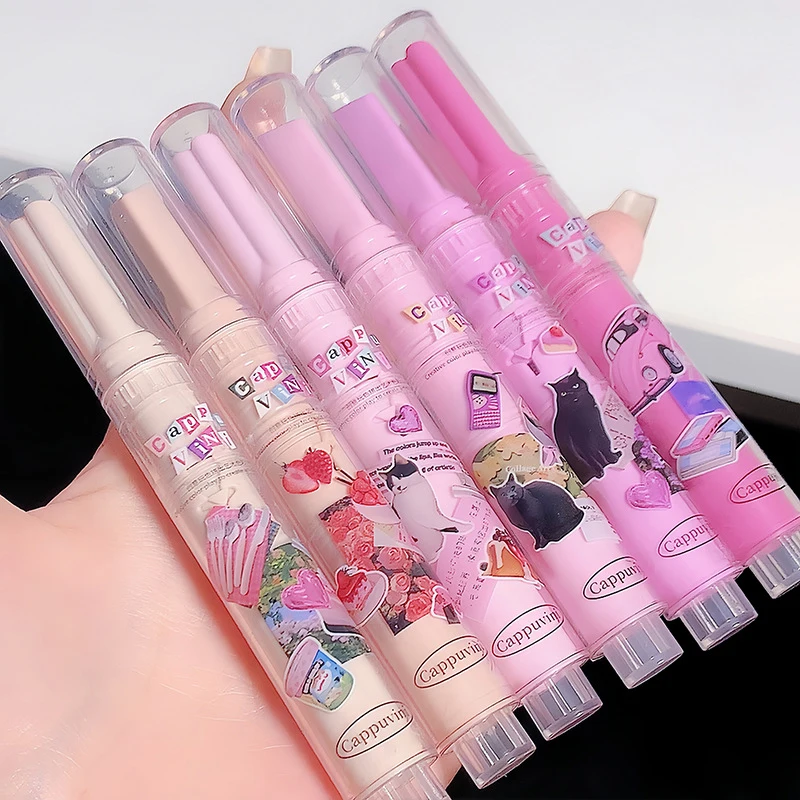 Cappuvini Jelly Love Lipstick Pink Water Gloss Clear Lip Glaze Wodoodporny, nieprzywierający do ust, nawilżający i powiększający usta błyszczyk do makijażu ust