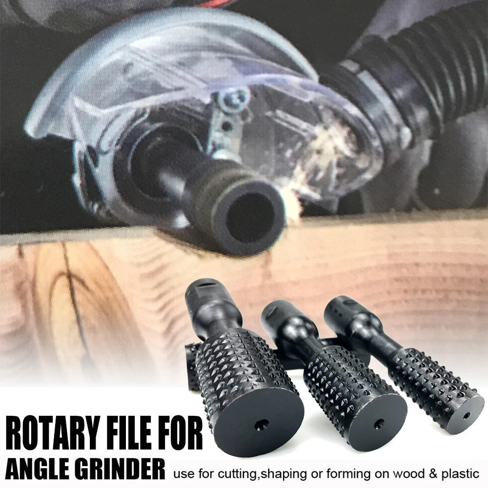 Straight Barrel Type Grinding Head Angle Grinder Rotary File Use for Woods Plastic Cutting Shaping and Polishing